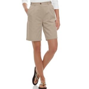 Women's Wrinkle-Free Bayside Shorts, Ultra High-Rise Hidden Comfort Waist 9"